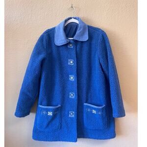 Vintage 80's blue reversible Anthony Richards jacket size M